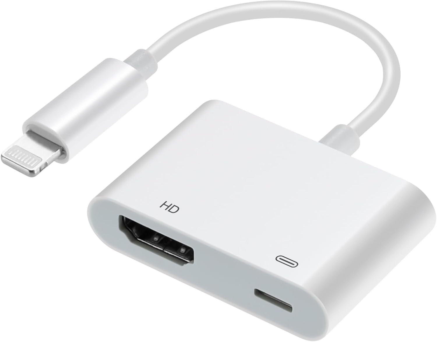 FIOUSY Lightning Adapter, Special HDMI Adapter for iPhone, Innovative Plug Adapt...