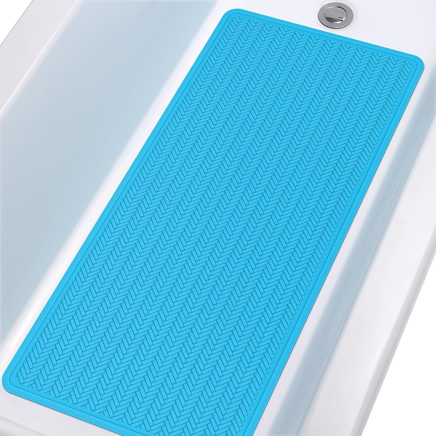 Premium Yolife Non Slip Bath Mats, High-Quality Rubber Bath Mat with Strong Suct...