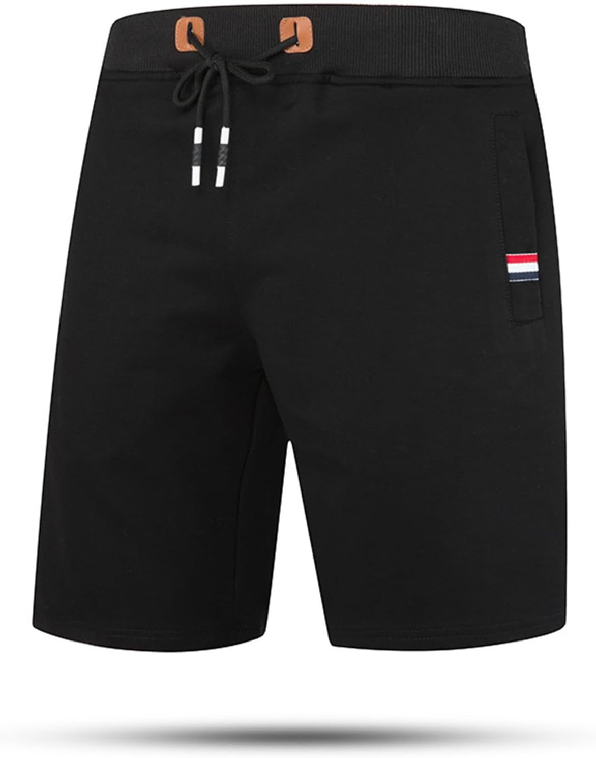SOMIYAMI Mens Shorts Summer Casual Sports Stretch Shorts with Zip Pockets Elasti...