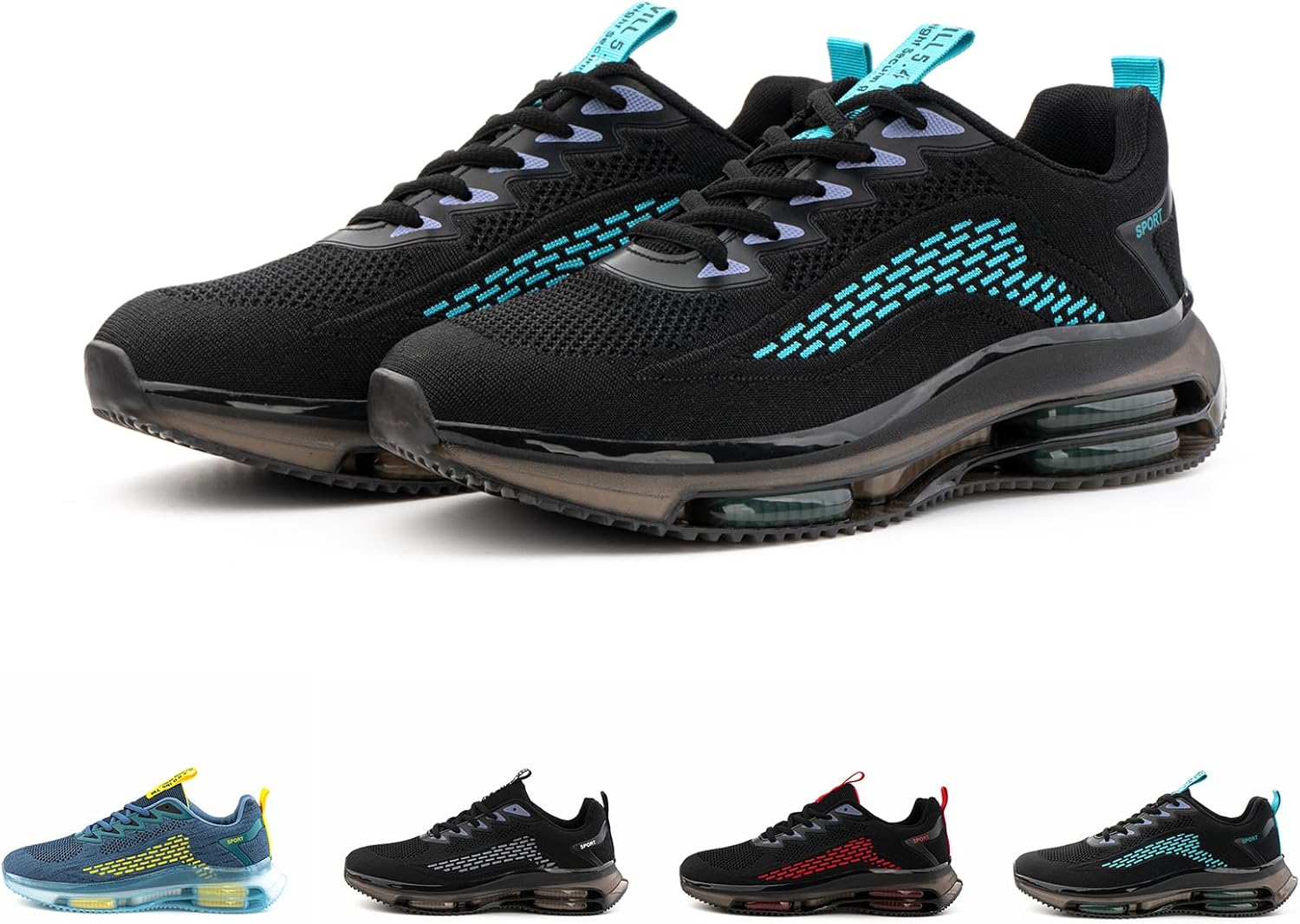 Hitmars Mens Trainers, Special Road Running Shoes, Innovative Trail Gym Sports S...