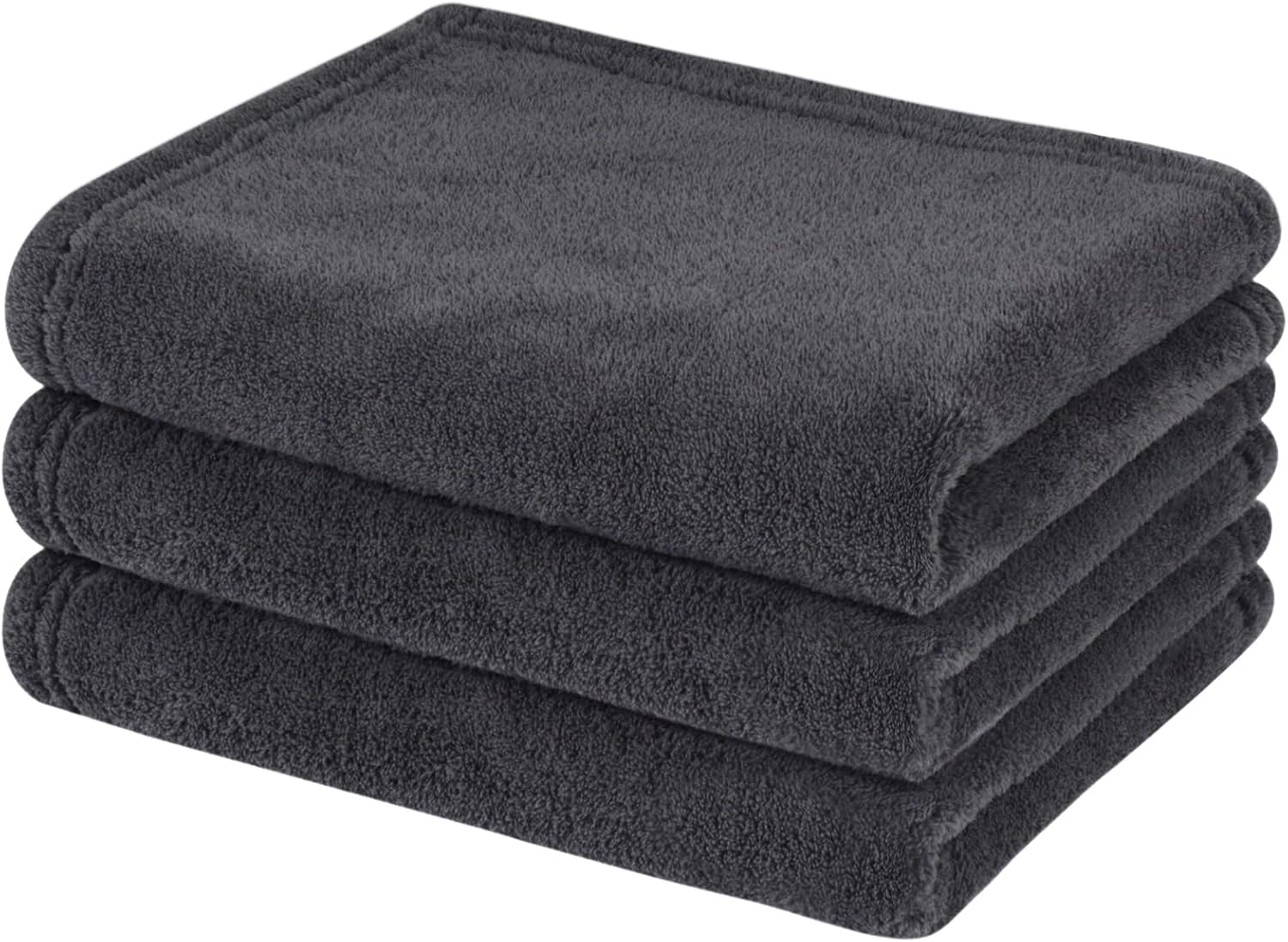 VIVOTE Microfibre Hand Towels, Special Lovely Soft Fluffy Thick Bathroom Hand To...