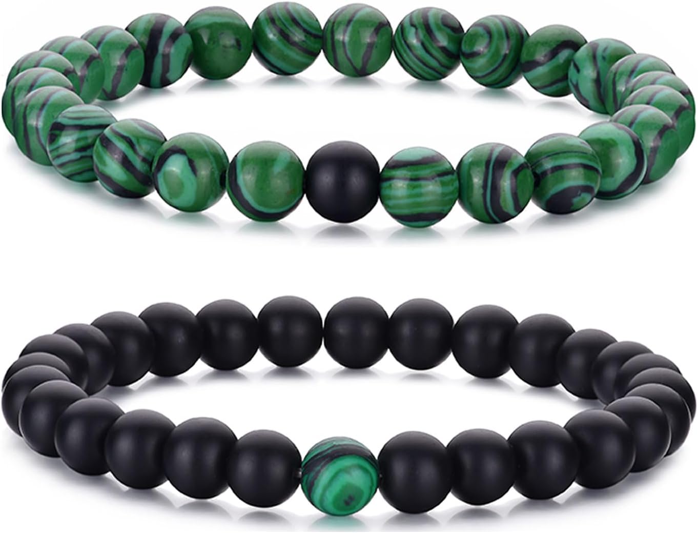 RANKEEF Tiger Eye Bracelet, Special Bracelet for Men with 8MM Natural Stone Bead...