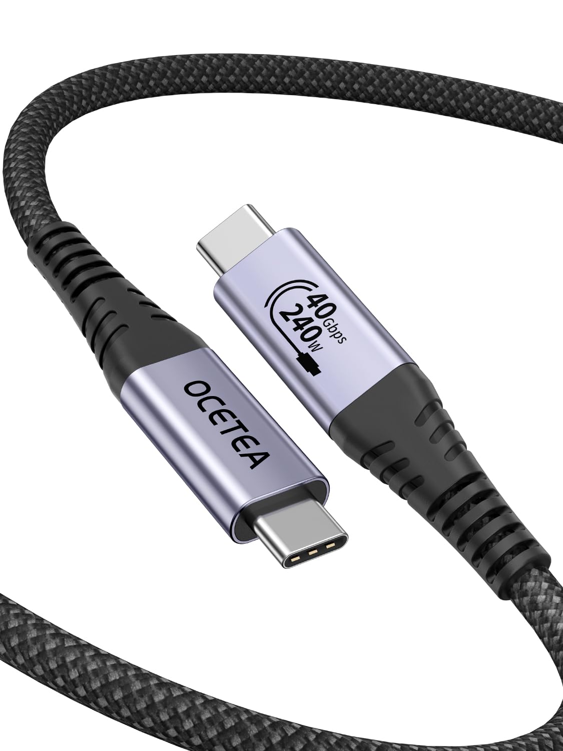 Ocetea 240W USB 4 Cable, Special High-Speed 40Gbps Compatible Thunderbolt 4/3 Ca...