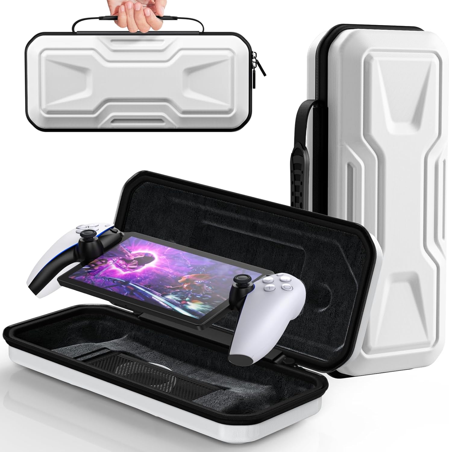 FYOUNG Carrying Case for PlayStation Portal, Protective Hard Shell Portable Trav...