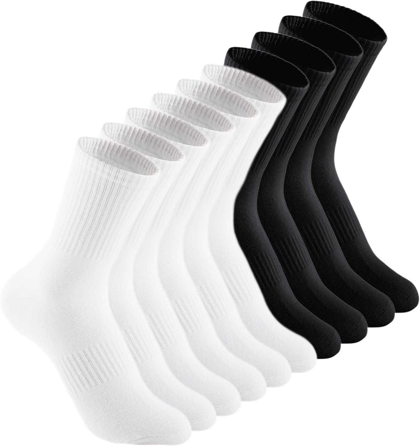Irisbear Cushion Crew Socks, Special Cotton Running Socks for Women, Innovative...