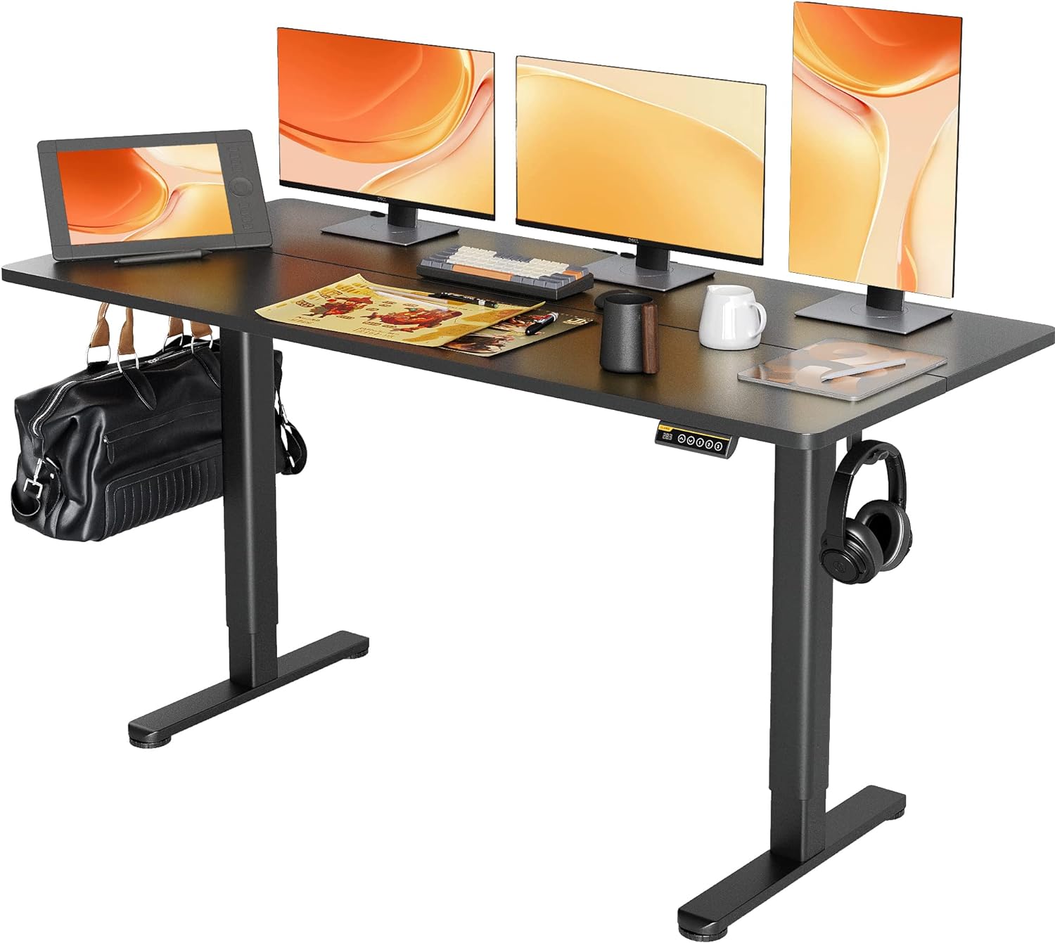 Electric Standing Desk, Special Adjustable Height Stand up Desk, Innovative Sit...
