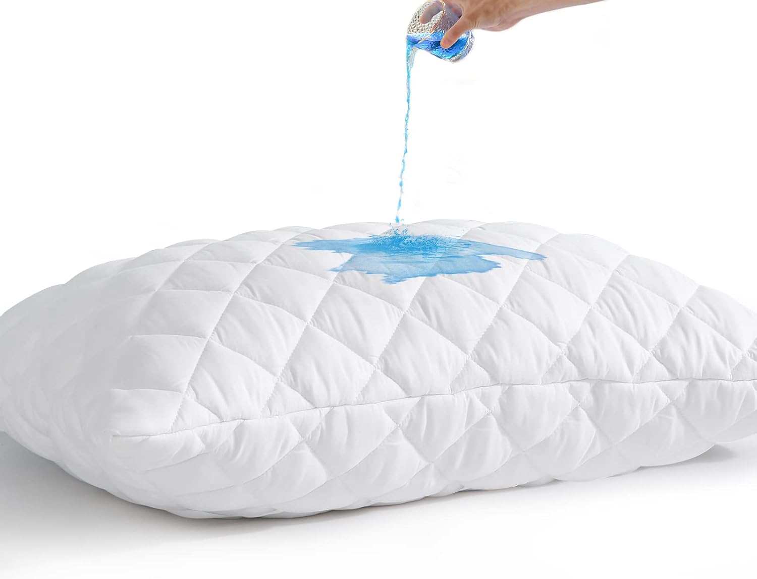 UNILIBRA Waterproof Pillow Protector, Special Pillow Protector Quilted Standard...
