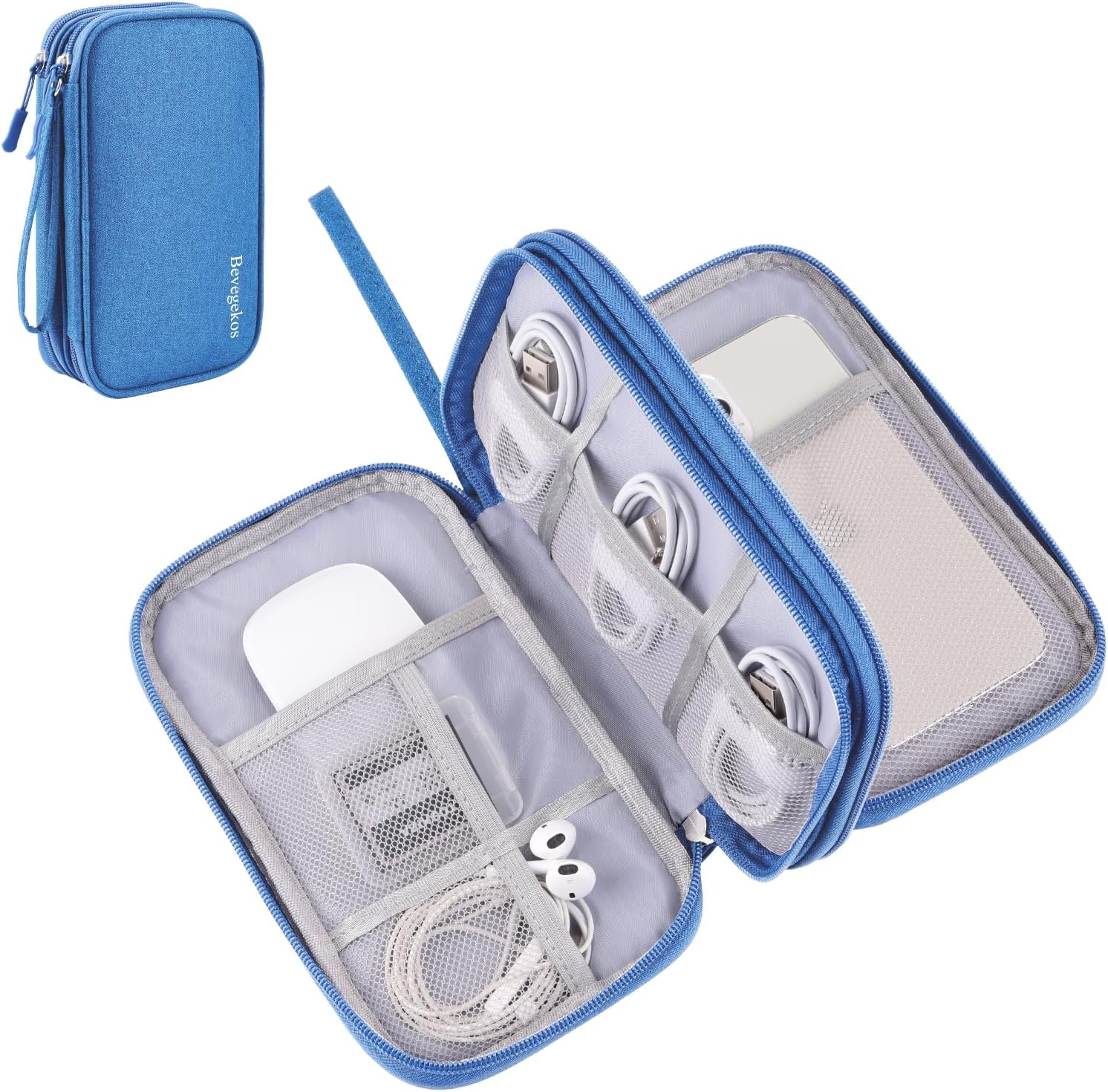Electronics Organizer Case, Special Travel Accessories Pouch for Cords and Cable...