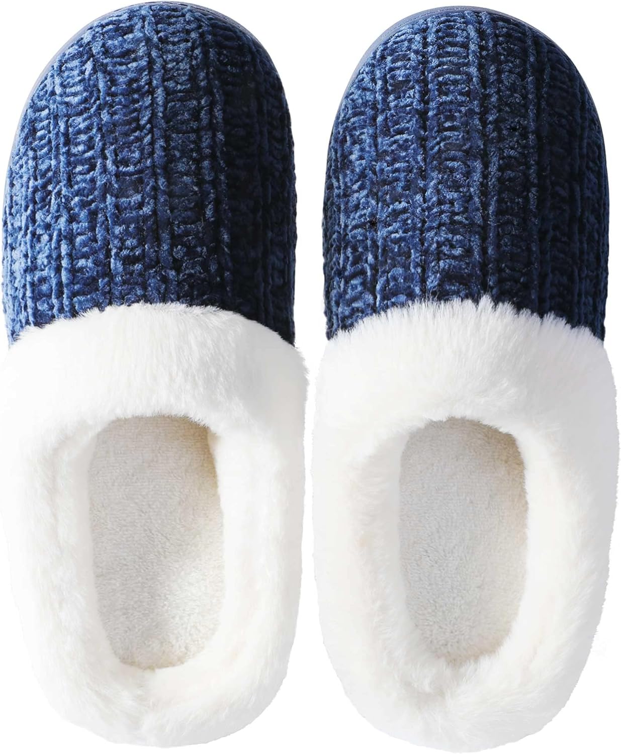shoeslocker Slippers, Special Memory Foam Fuzzy House Slippers for Women, Unique...
