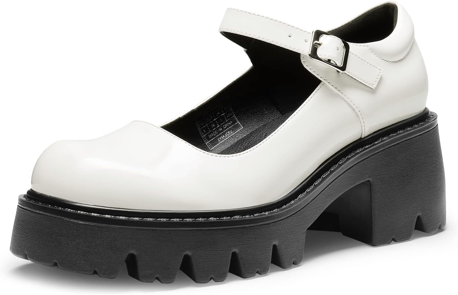 DREAM PAIRS Women's Mary Janes Shoes, Special Platform Dress Low Heel Chunky Pum...
