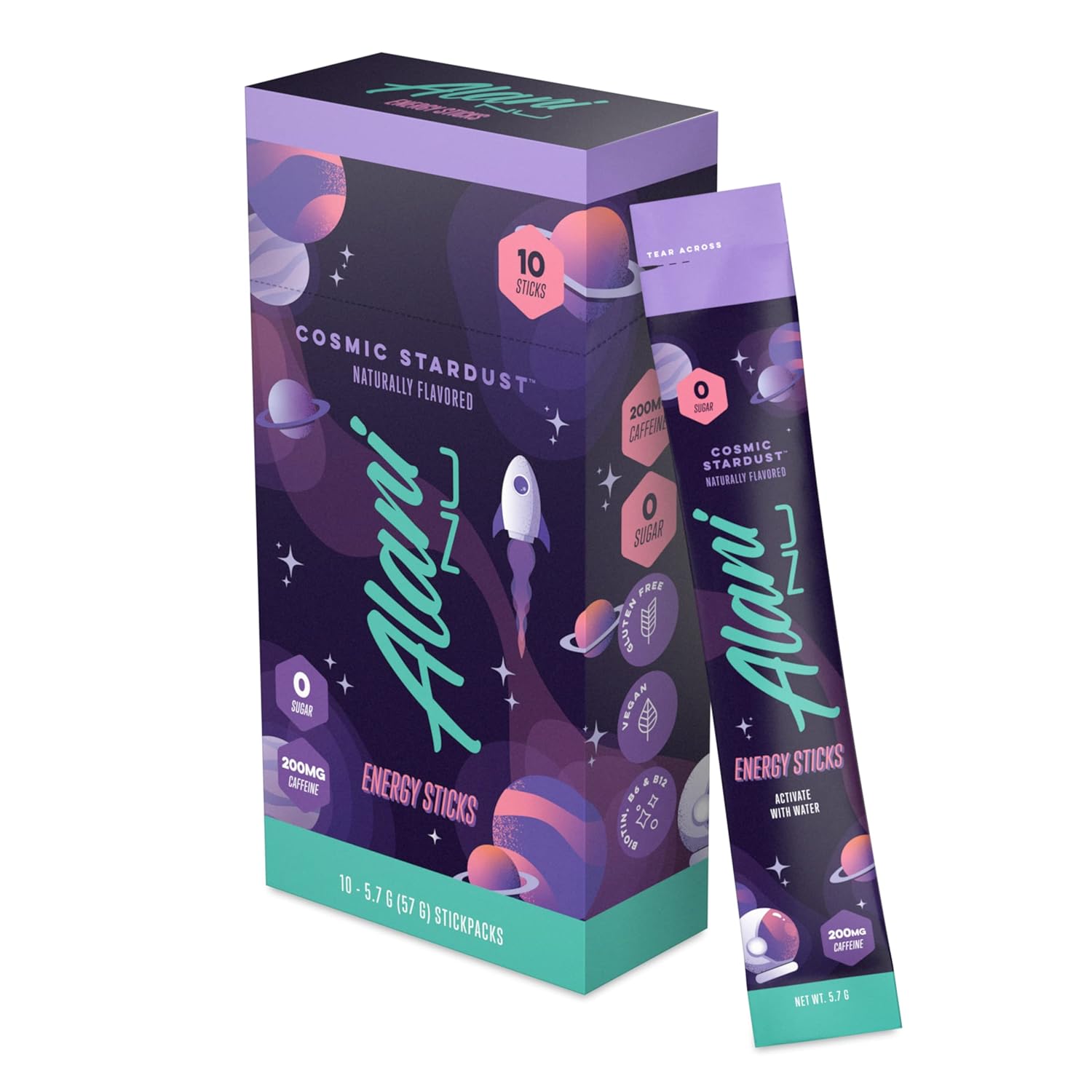 Alani Nu COSMIC STARDUST Energy Sticks | Energy Dr...