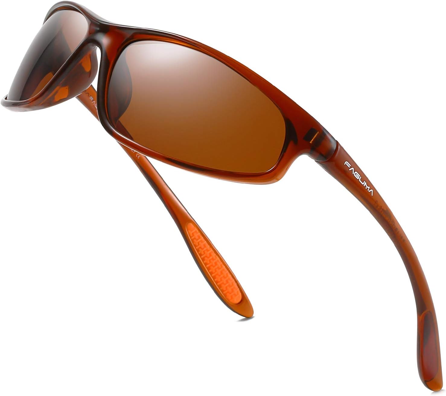 FAGUMA Polarized Sports Sunglasses, Unique Sunglasses for Cycling, Special Sungl...