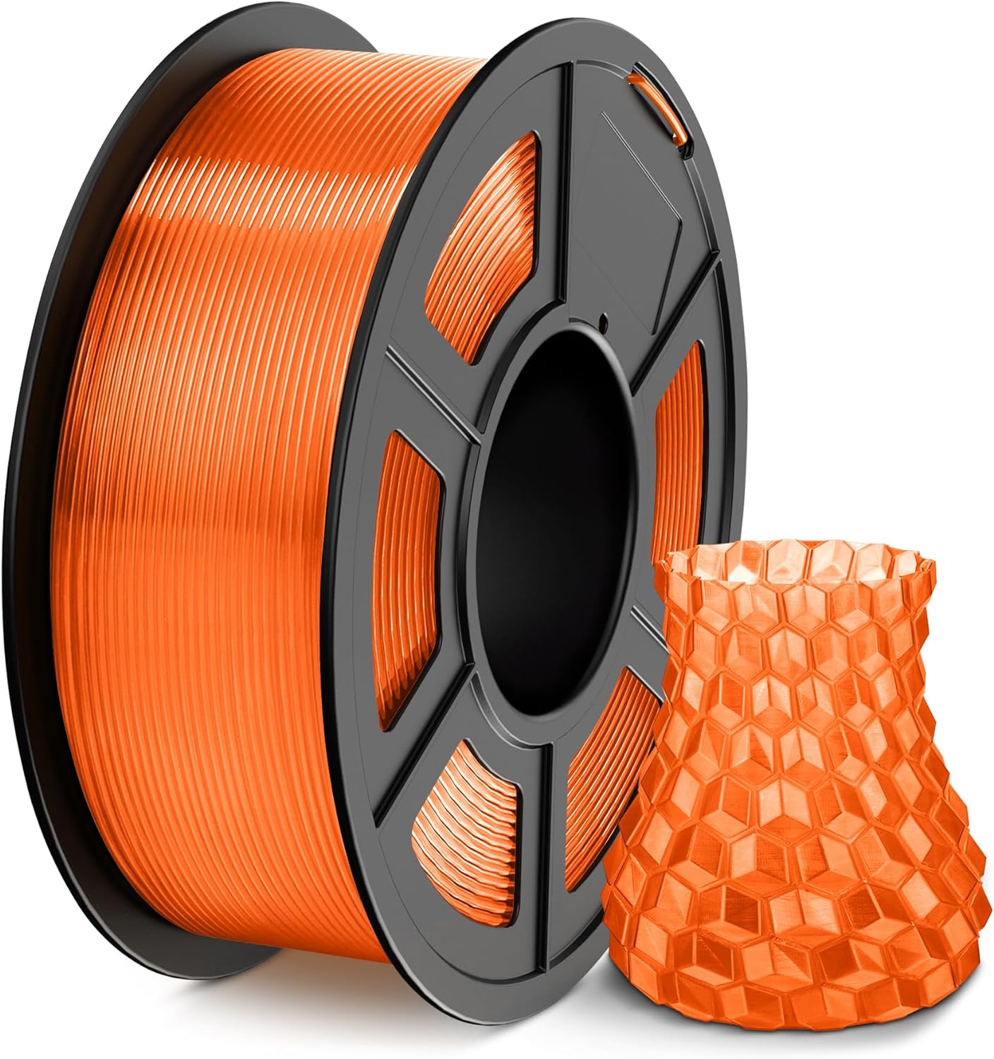 SUNLU 3D Printer Filament, Neatly Wound PLA Filament 1.75 mm, Dimensional Accura...