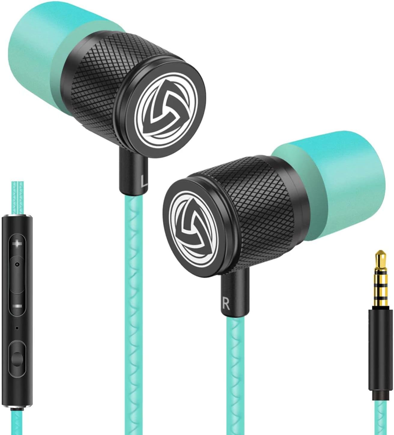 Ludos ULTRA Wired Earbuds in-Ear Headphones, 5 Year Warranty, Earphones with Mic...