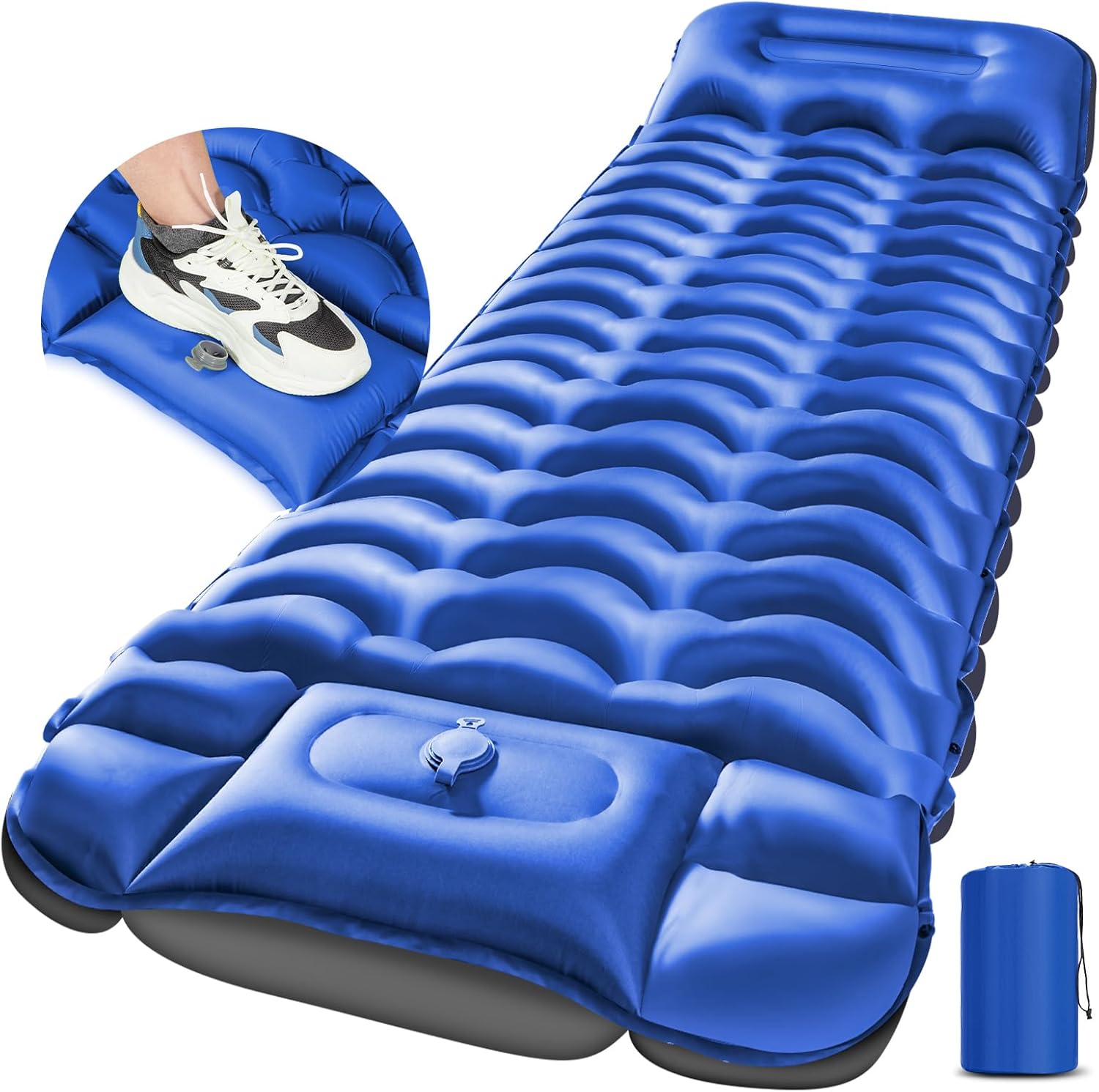 Ultralight Inflatable Sleeping Pad, Special Sleeping Pad with Pillow, Innovative...