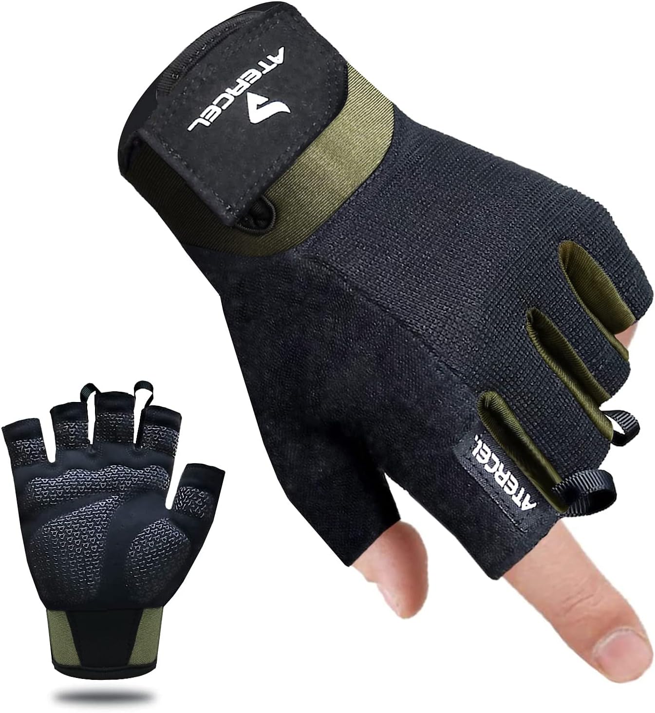ATERCEL Workout Gloves for Men and Women, Exercise...