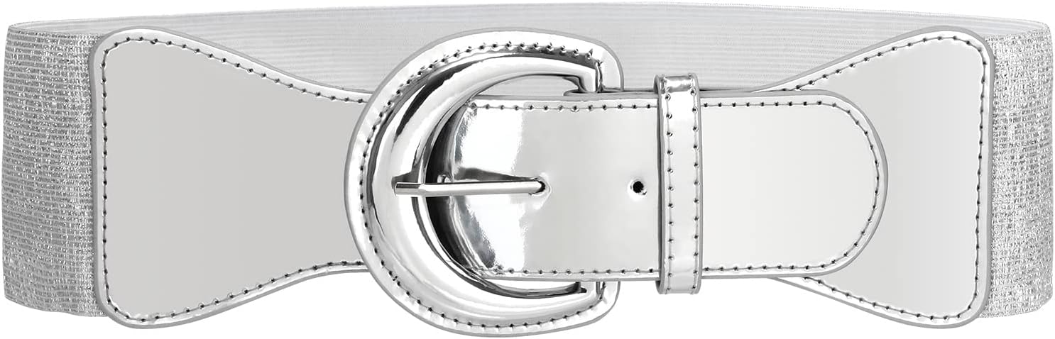 JASGOOD Women Wide Stretchy Vintage Belts Dress Elastic Waist Belts for Women Dr...