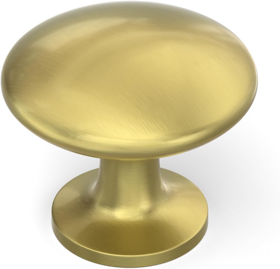 LONTAN 20 Pack Gold Drawer Knobs Round Cabinet Knobs Brushed Brass Door Knobs Cu...