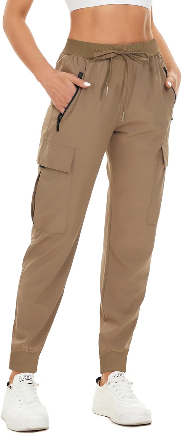 SMENG Womens Quick Dry Trousers Joggers Sports Running Pants Outdoor Workout Hik...