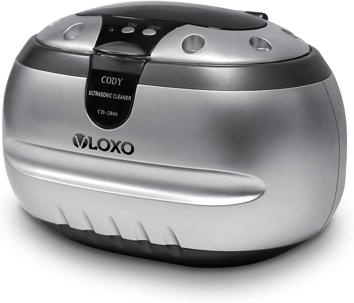 VLOXO CD-2800 Ultrasonic Cleaner Jewellery Cleaner 600ml 50W 42khz Ultrasonic Ba...
