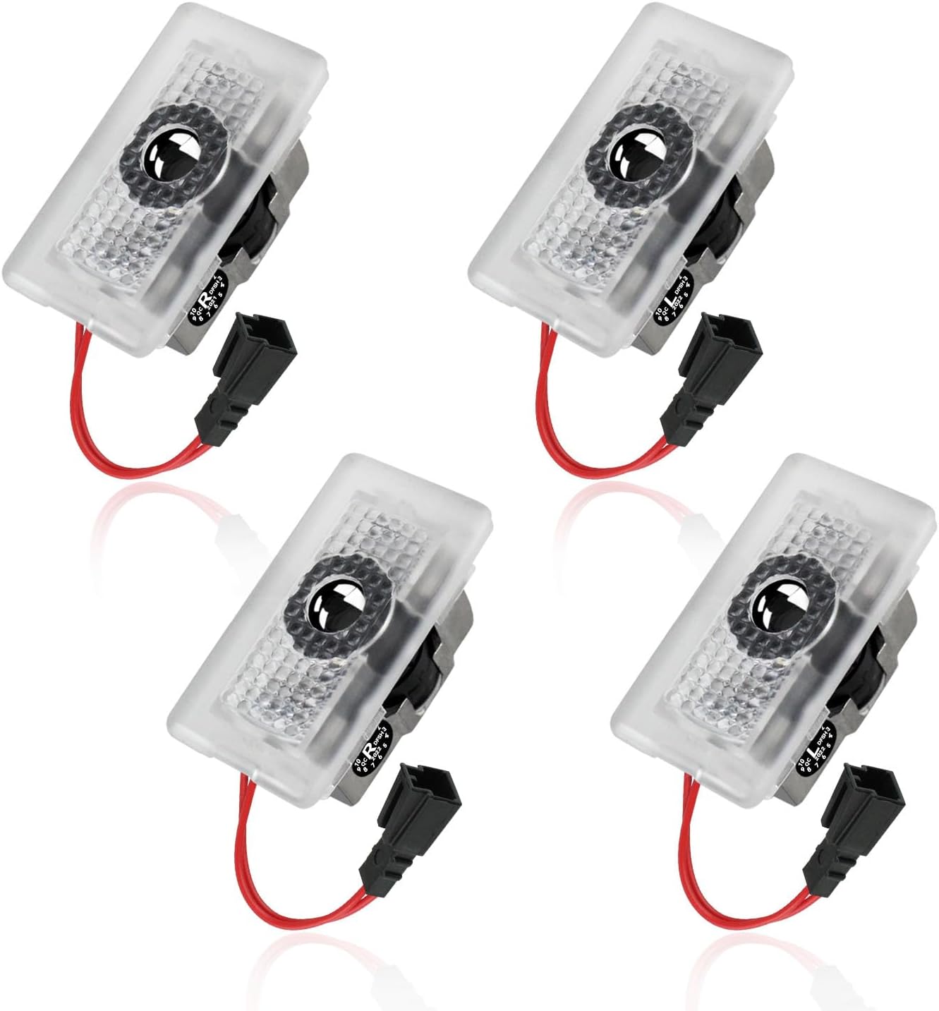 Door Lights Logo Projector Puddle Lights Ultra-Bri...