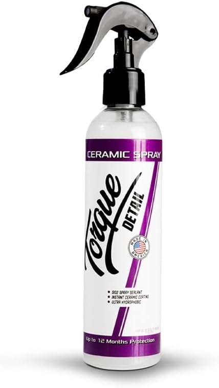 Torque Detail Ceramic Spray, Special Ceramic Coating Spray with Proprietary Sili...