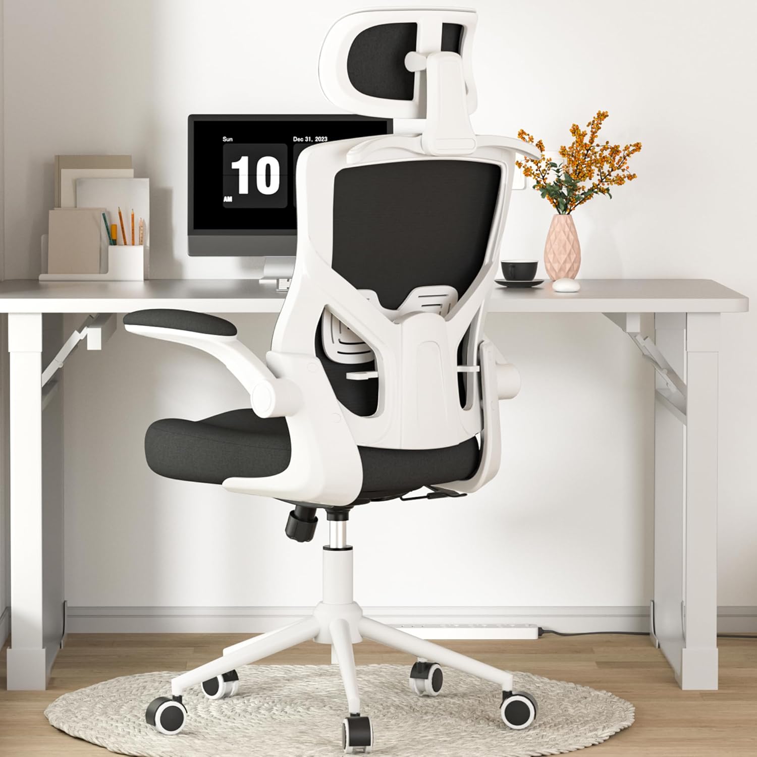 Ergonomic Office Chair, Special High Back Mesh Desk Chair with Thick Molded Foam...