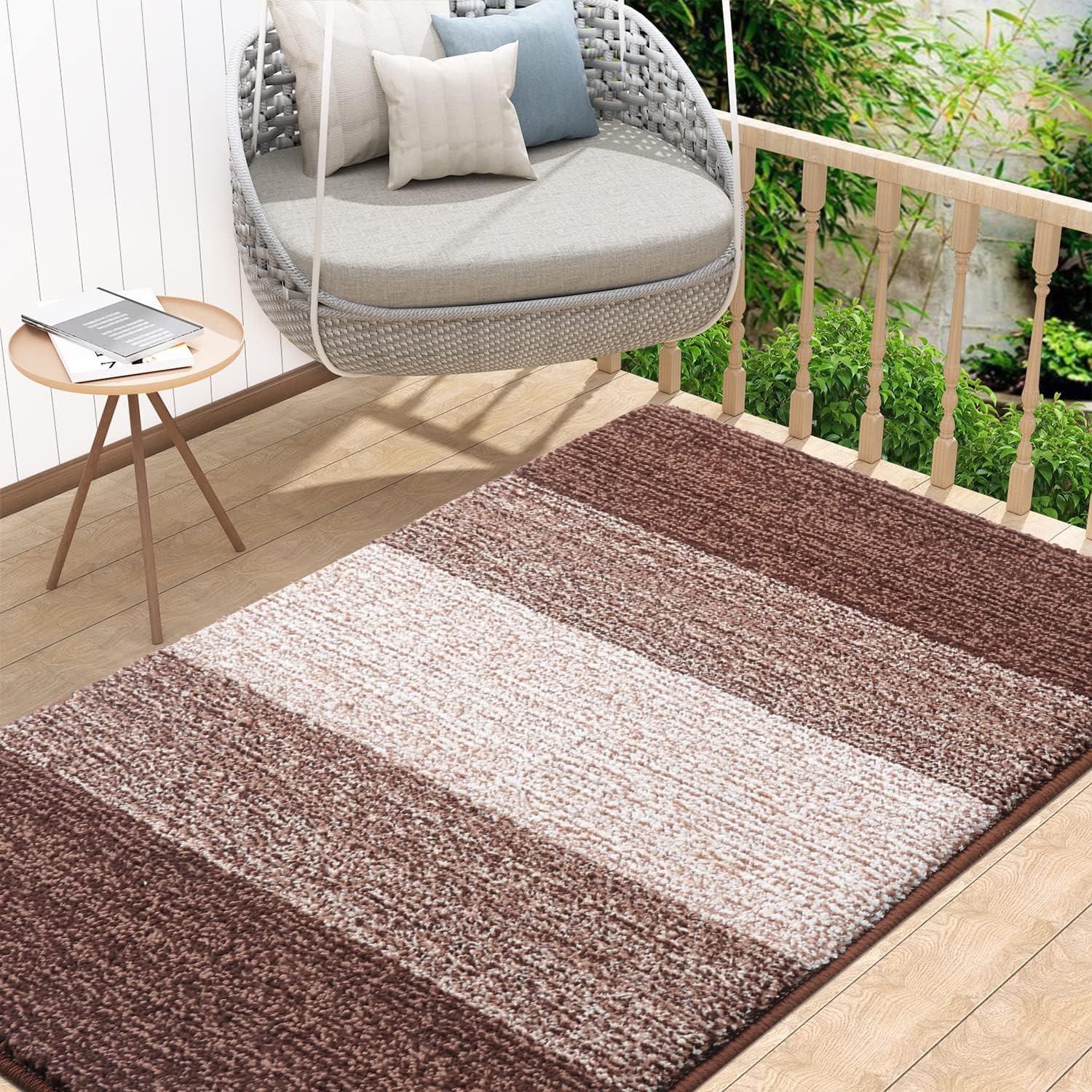Kitinjoy Indoor Door Mat, 48x32 Non-Slip Absorbent...