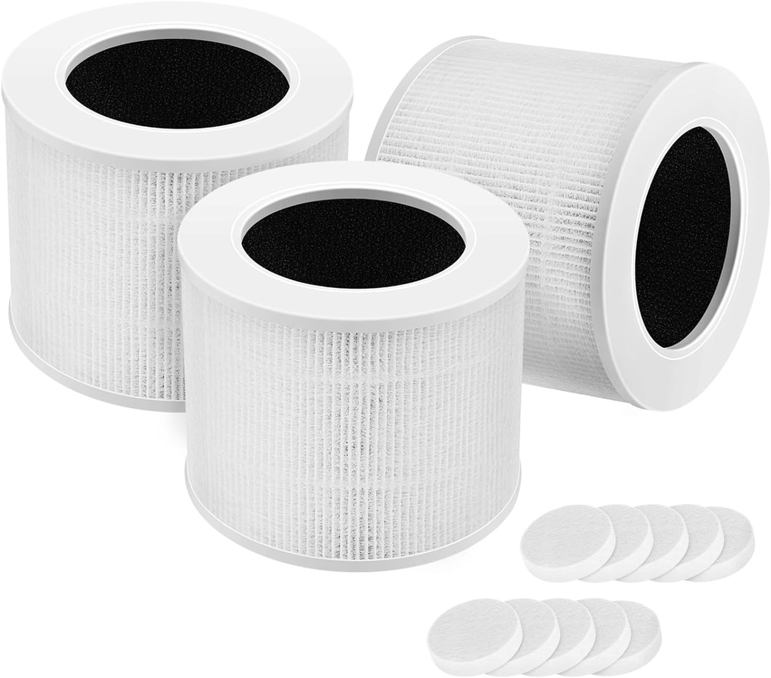 3 Pack Core Mini Replacement Filter, Compatible with LEVOIT Core Mini Air Purifi...