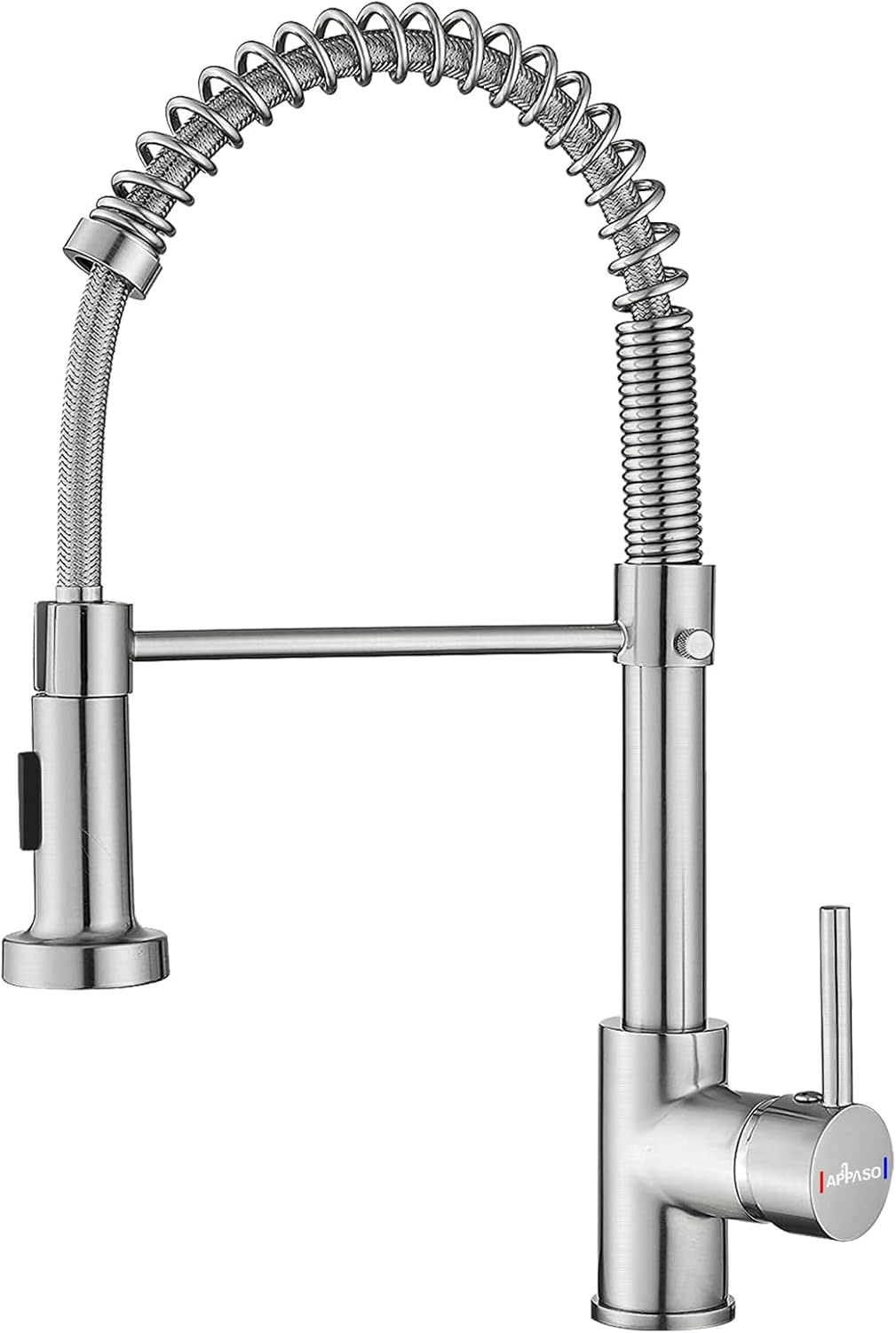 APPASO Kitchen Tap, Kitchen Sink Mixer Tap with Pull Down Sprayer, Kitchen Mixer...