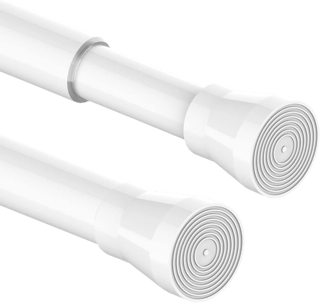 Tension Rod, Special Shower Curtain Rail, Unique No Drilling Curtain Pole, Exten...
