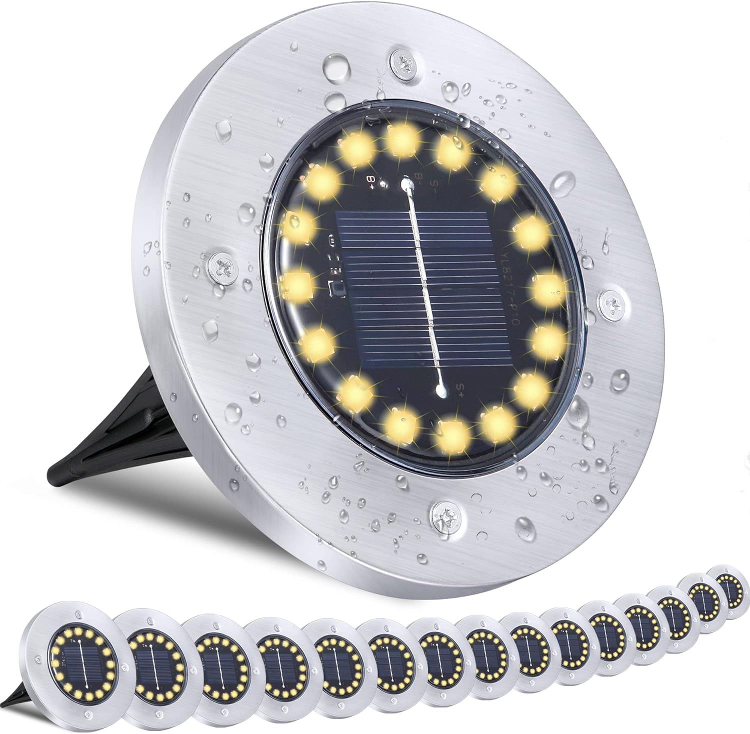 Waterproof Solar Ground Lights, Special Outdoor Garden Lights, Innovative Solar...