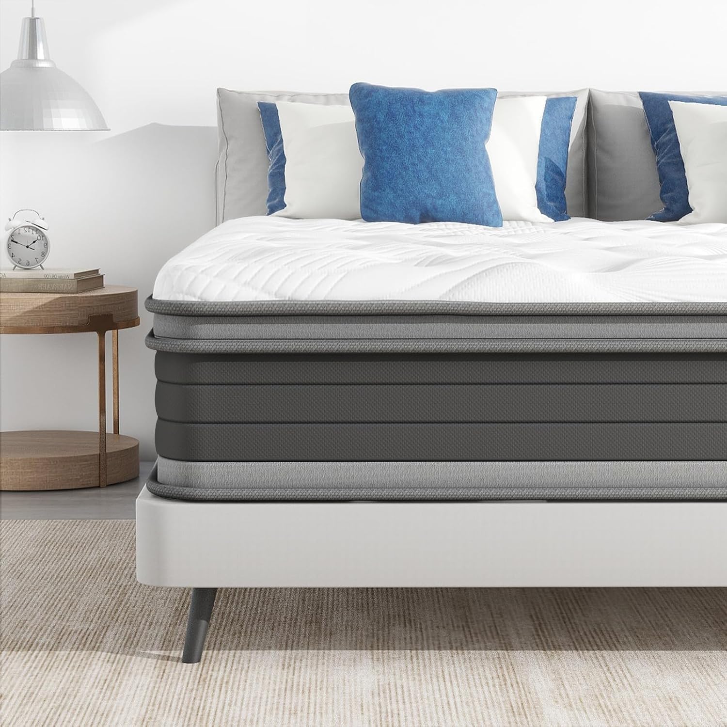 Aotumm Ciort Single Mattresses 27cm - 10.6 Inch Medium Firm Single Mattress With...