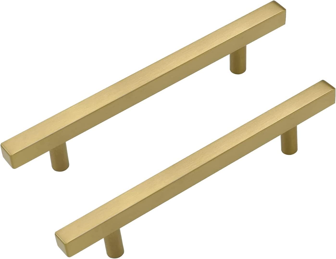 LONTAN Kitchen Cabinet Handles, Special Cabinet Handles with 20 Piece Brushed Br...
