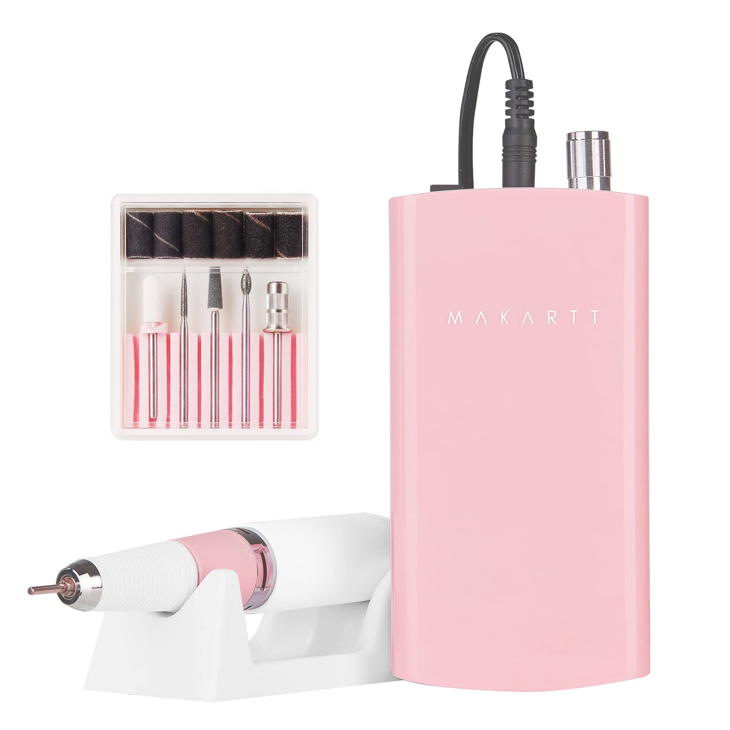 Makartt Nail Drill Professional, Rechargeable Nail...