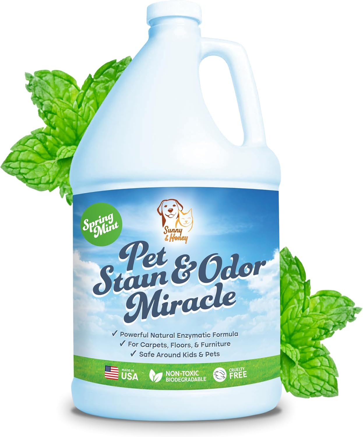 Pet Stain & Odor Remover, Enzyme Cleaner, Pet Odor Eliminator, Best Carpet Stain...