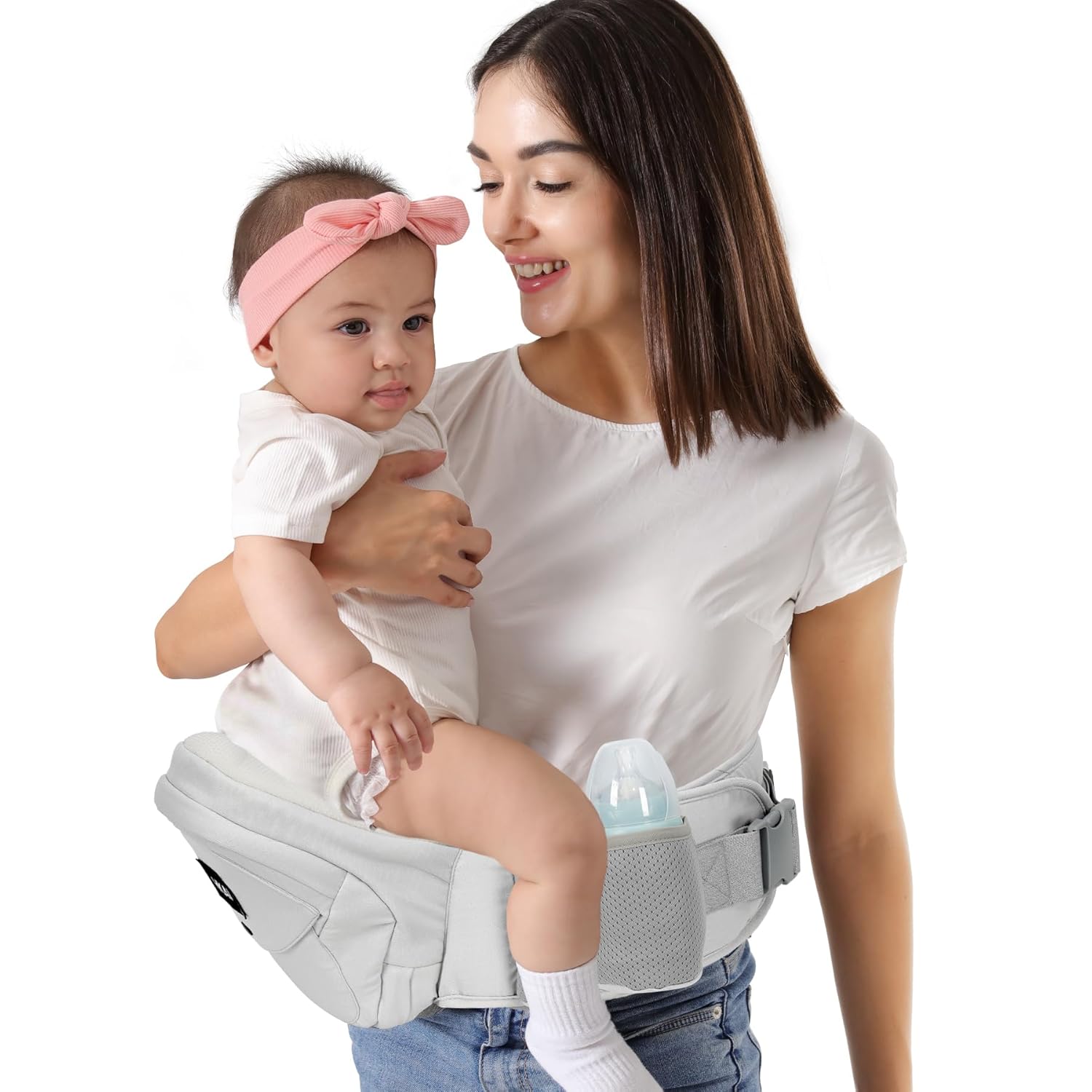 HKAI Baby Hip Carrier, Award-Winning Baby Carrier with Adjustable Waistband, Spe...