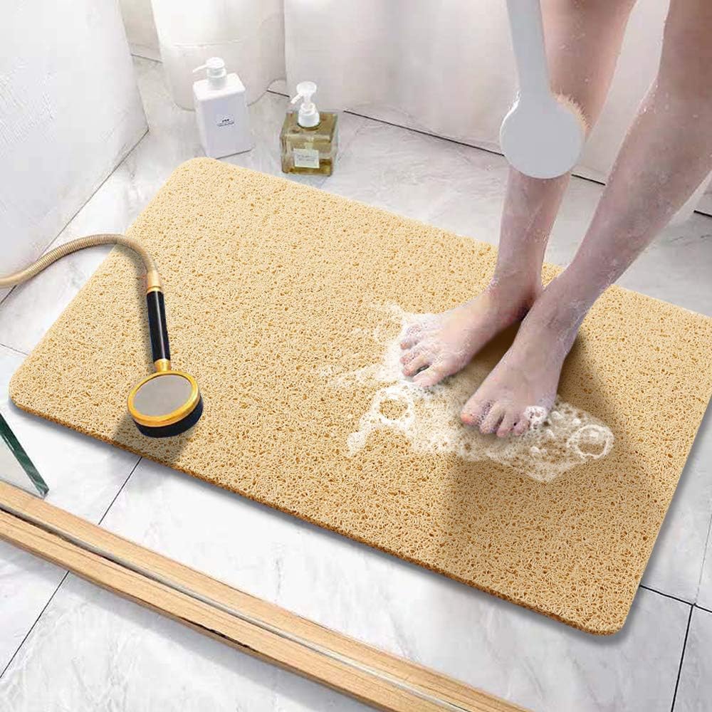 Asvin Soft Textured Bath, Shower, Tub Mat, 24x32 Inch, Phthalate Free, Non Slip...