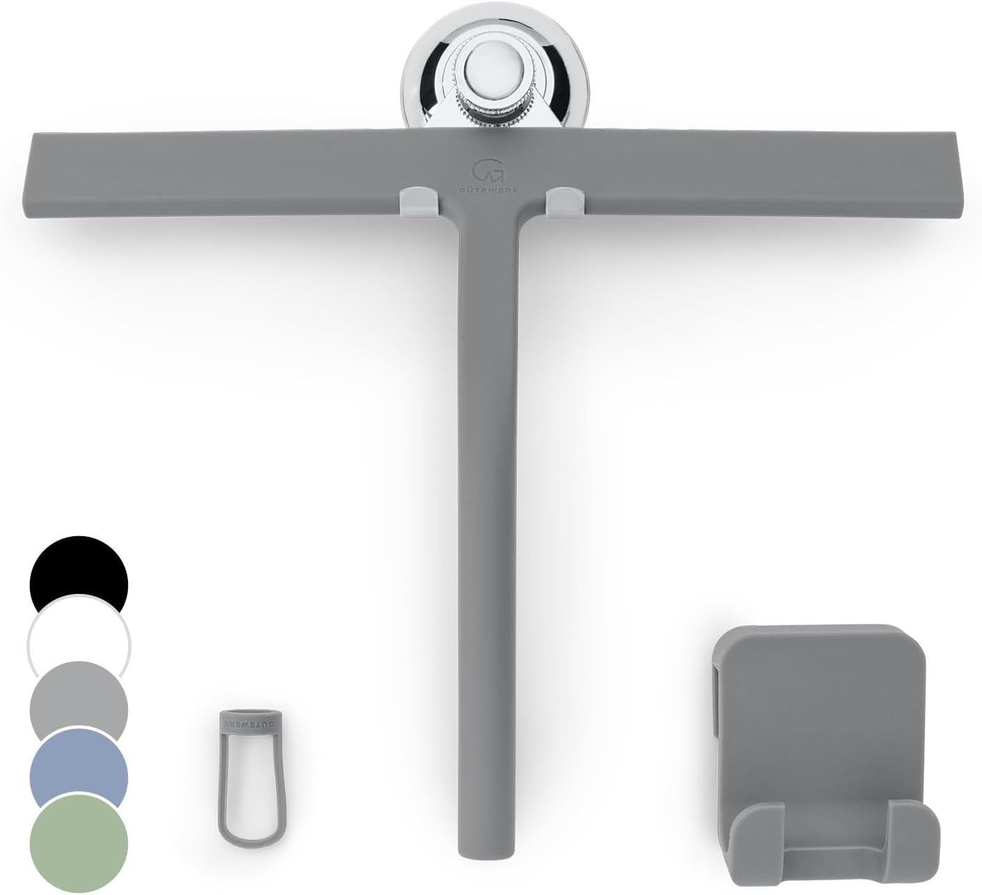 GÜTEWERK Shower Squeegee for Glass Doors, Squeegee...