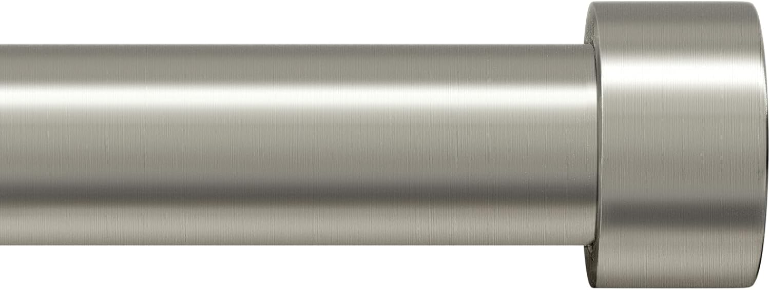 Zeerobee Curtain Rods for Windows 66 to 120, 1 Inch Curtain Rod Set, Heavy Duty...