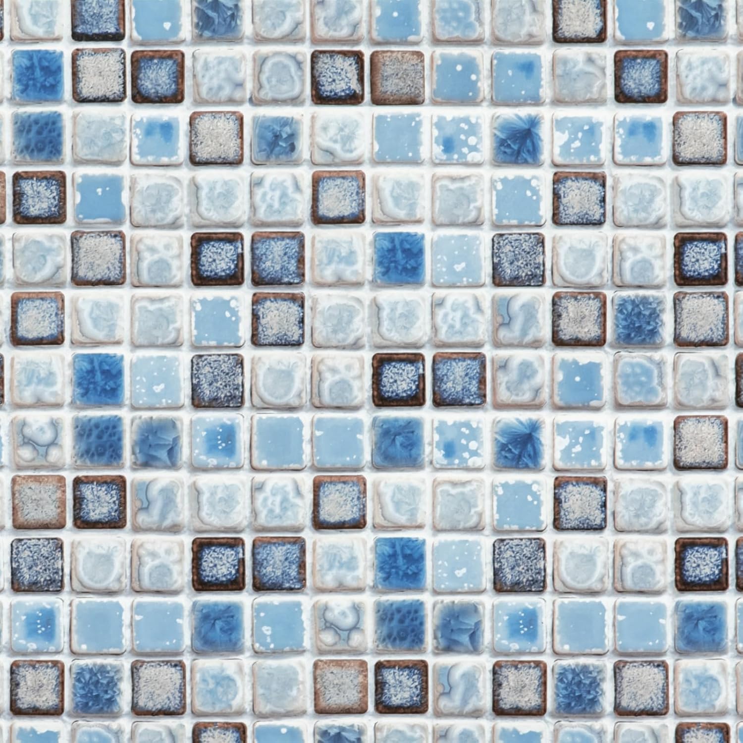 Hode Mosaic Tile Stickers, Special Self Adhesive Wallpaper, High-Quality Sticky...