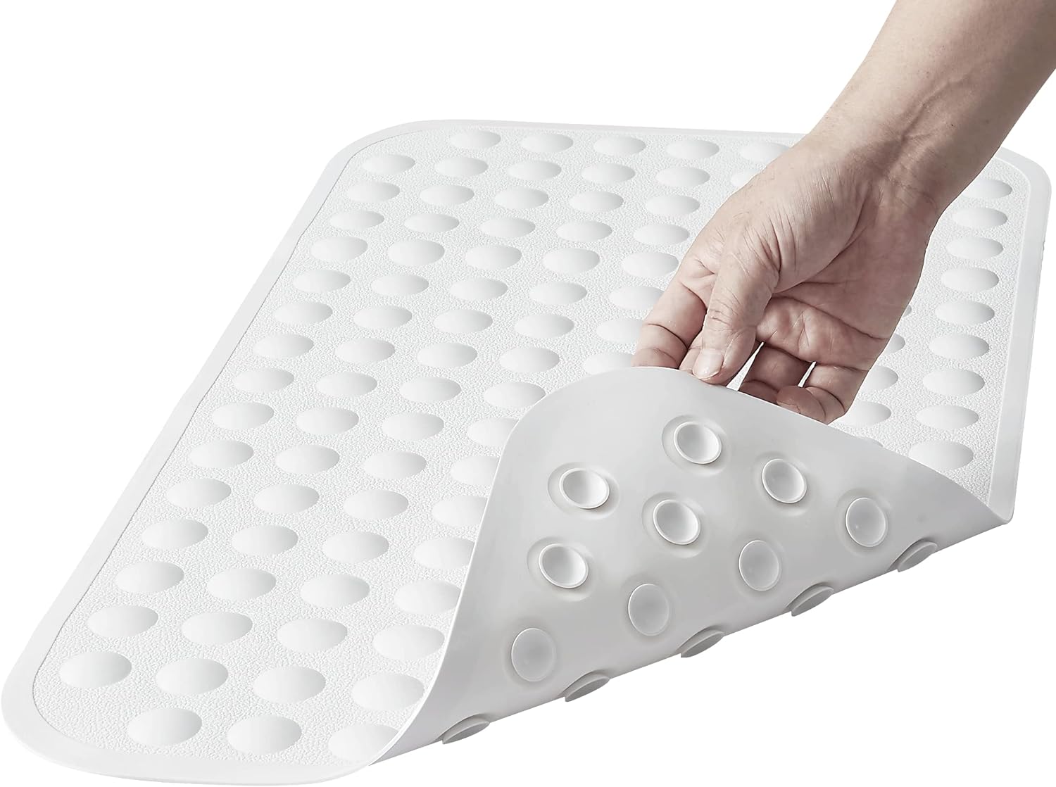 Yanzifly Bathtub Mat, Special Silicone Soft Bath Mat for Non-Slip Safety, Innova...