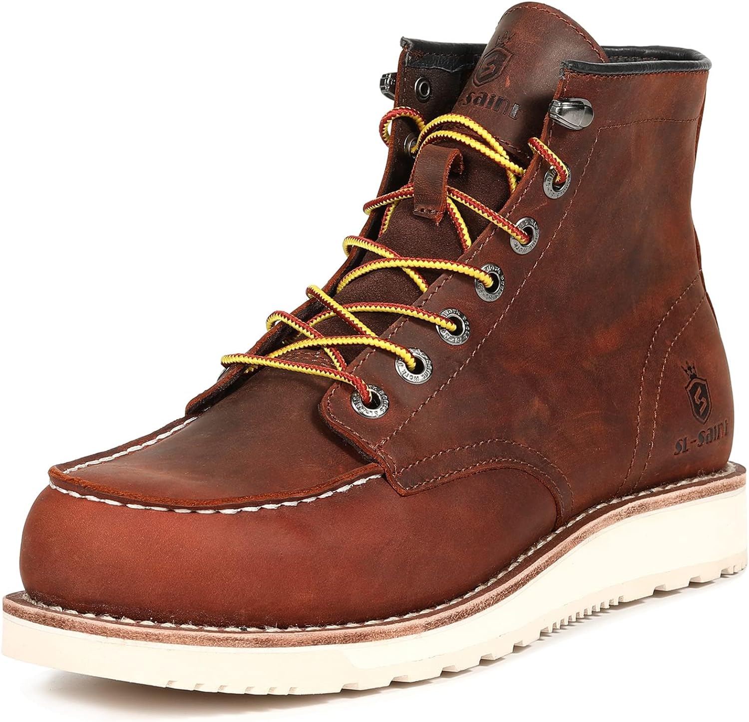 SL-Saint Men’s Work Boots, Special Fashion Casual Shoes for Industrial Construct...