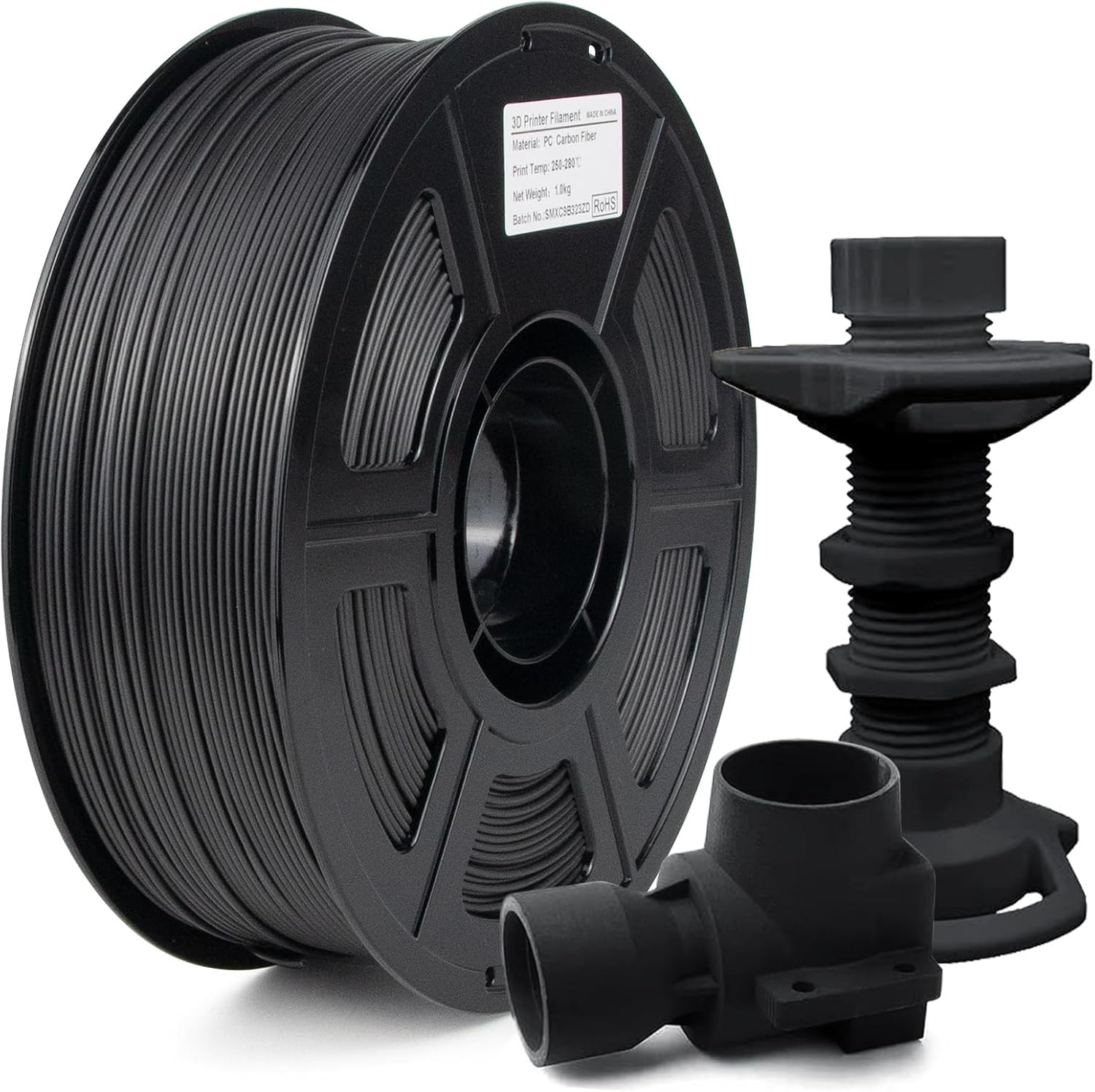 IEMAI Carbon Fiber PC Filament 1.75mm, PC Filament Filled 20% Carbon Fiber, Ligh...