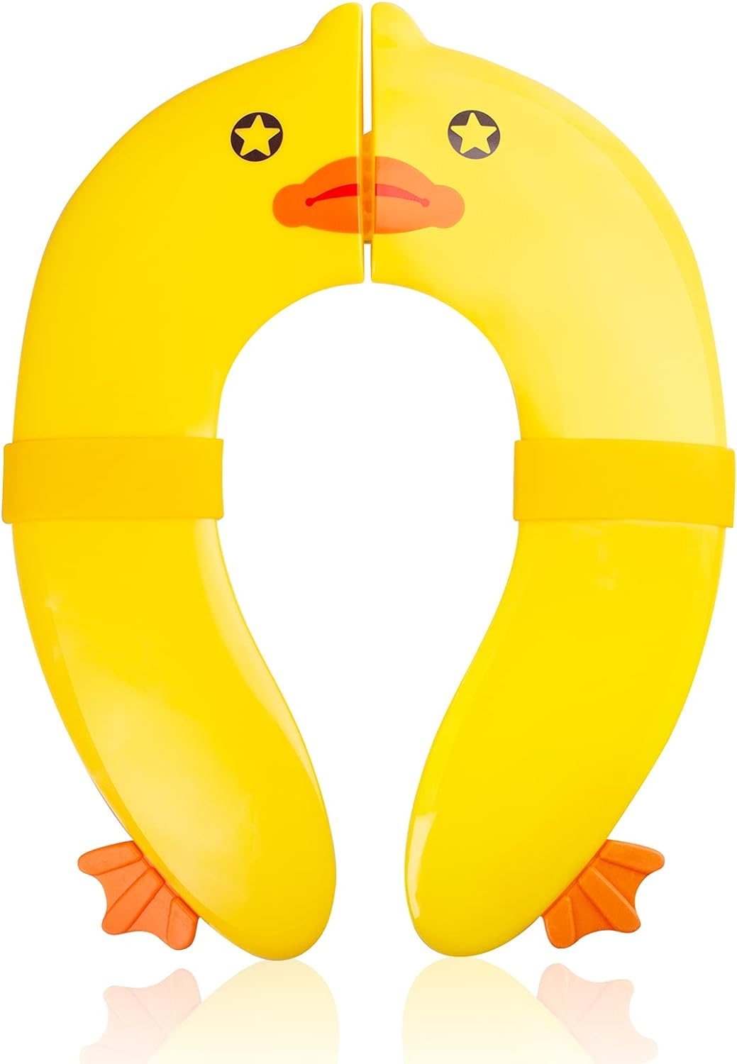 Pejoye Portable Potty Toilet Seat Toddler, Foldable Travel Potty Toilet Seat, Fo...