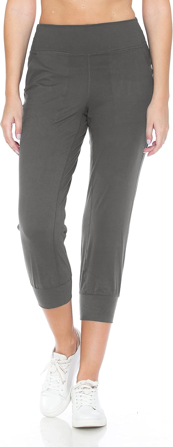 Leggings Depot Jogger Yoga Pants, Special ActiveFlex Yoga Pants for Women with P...