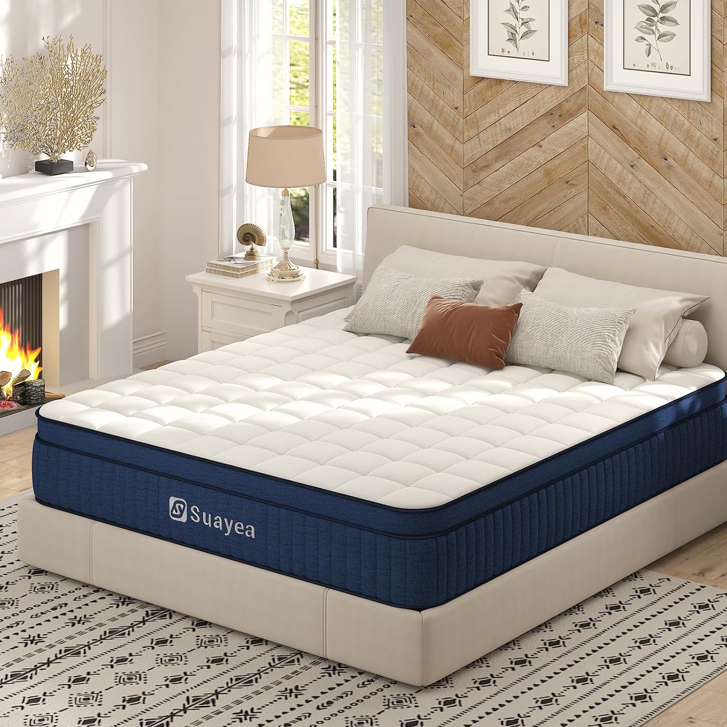 California King Mattress, 14 Inch Cal King Mattres...