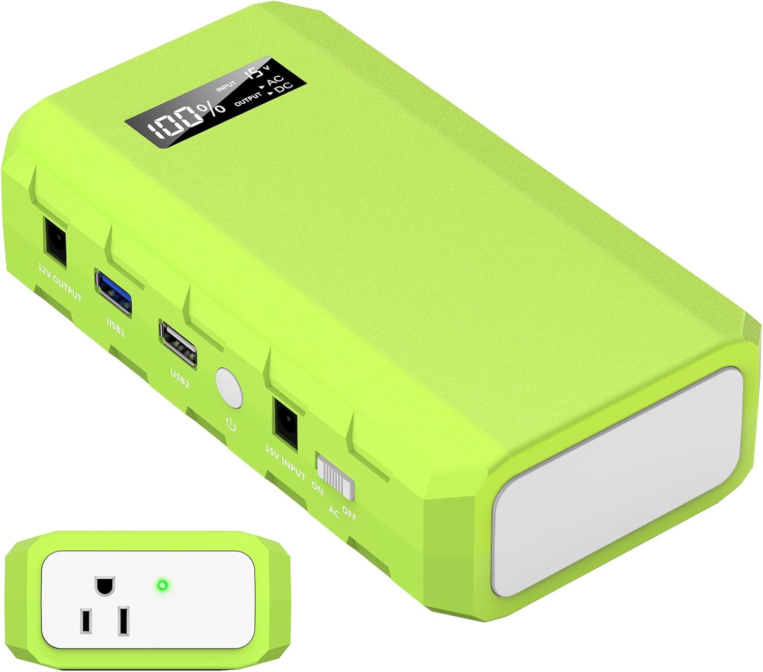powkey Portable Power Station with AC Outlet, 65W/...