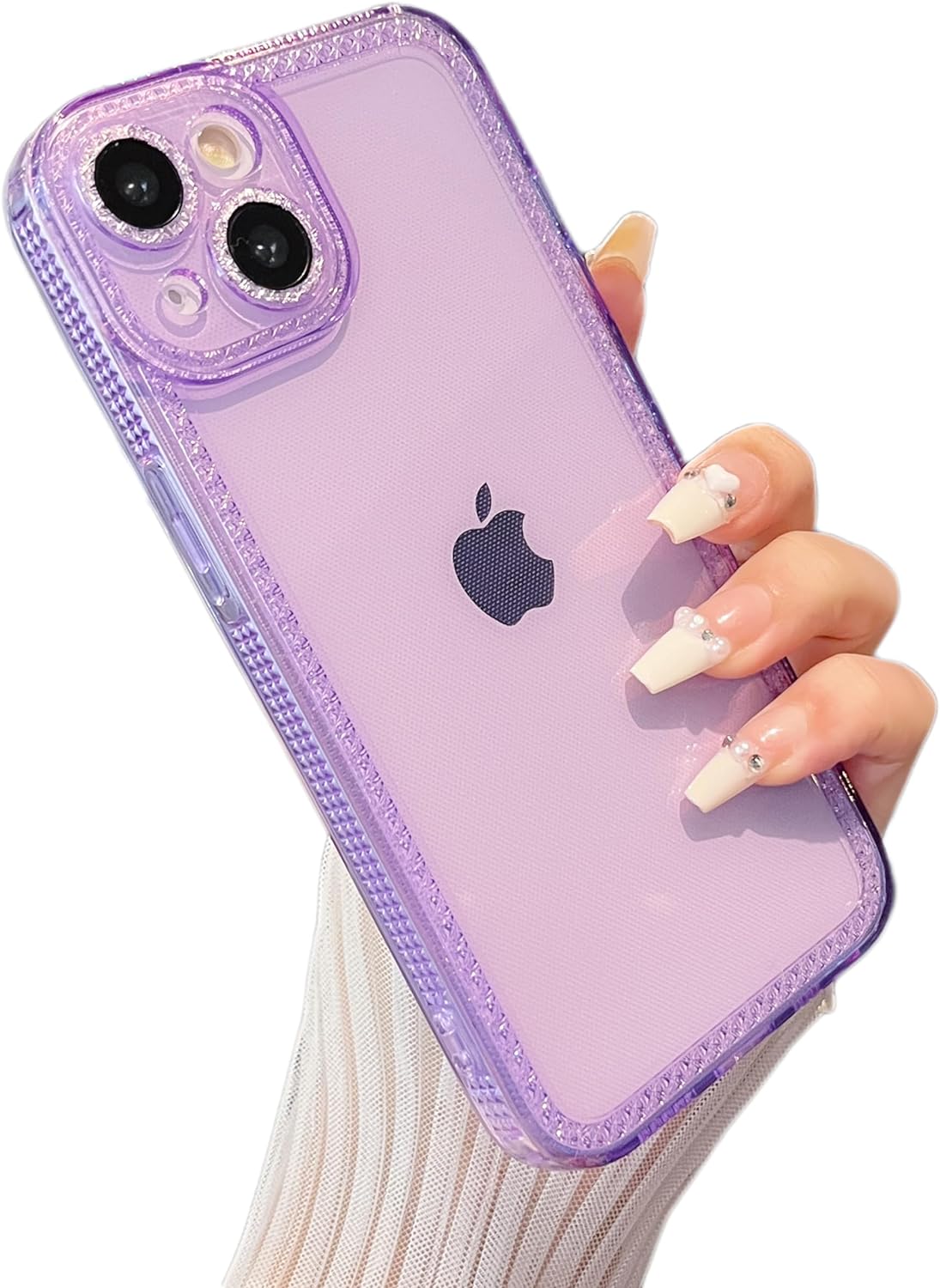 ZTOFERA Designed for iPhone 15, Special iPhone 15 6.1 Inch Sparkly Clear Case, U...