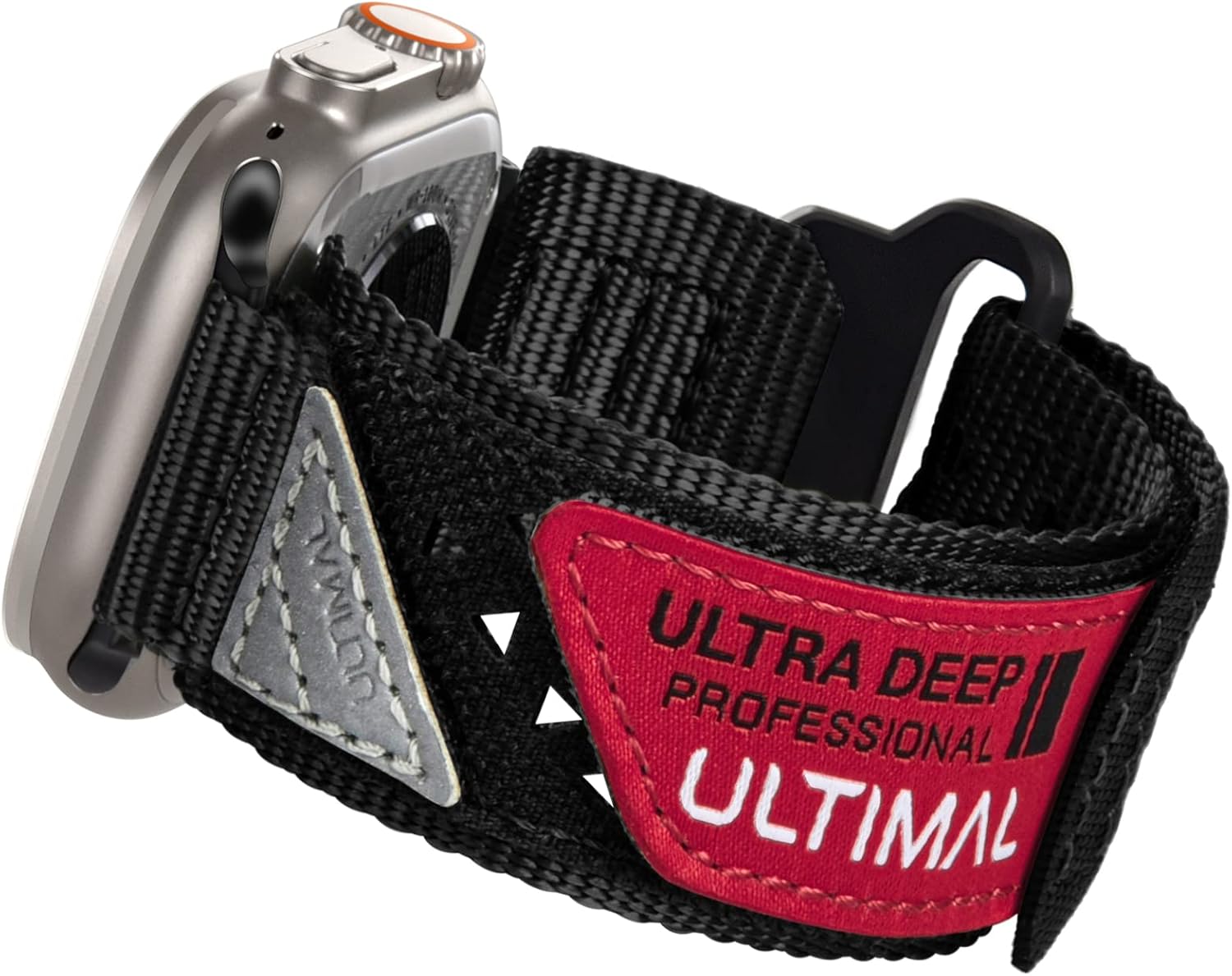 ULTIMAL Sports Compatible with Apple Watch Ultra Strap 49MM, Soft Nylon Band, Br...